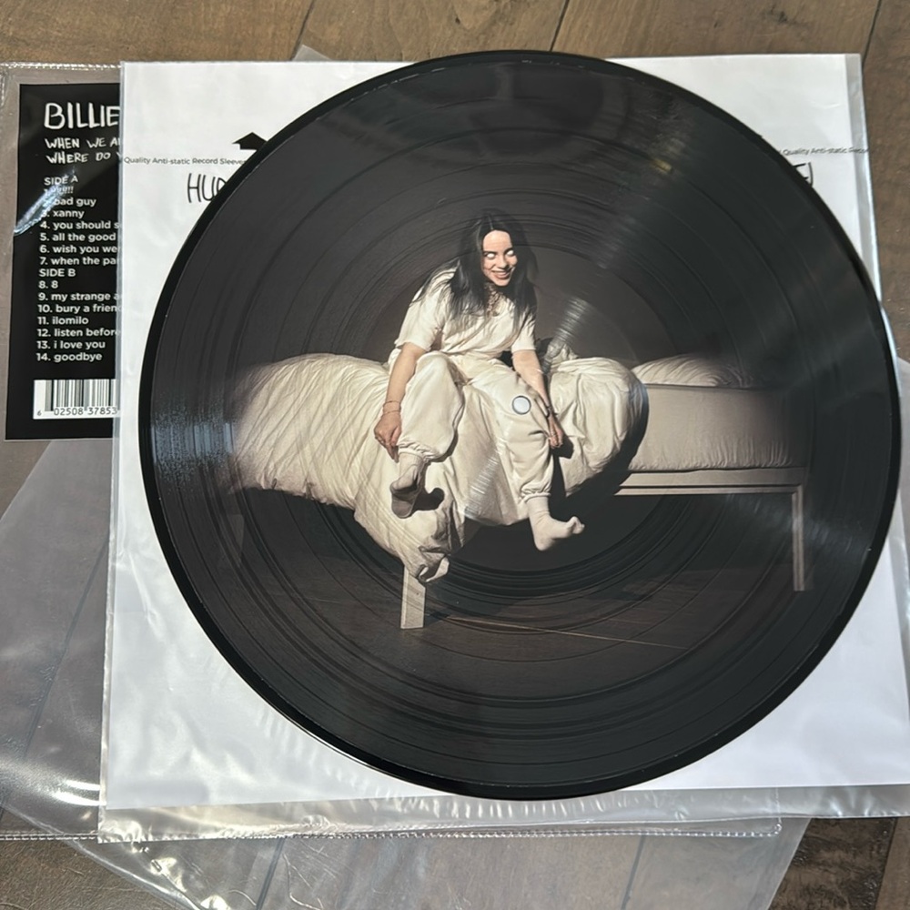 Billie Eilish When We Fall Asleep Where Do We Go? Picture Disc